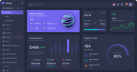 Kelpo dashboard